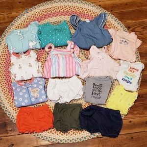 0-3 Month Girls Clothes Bundle